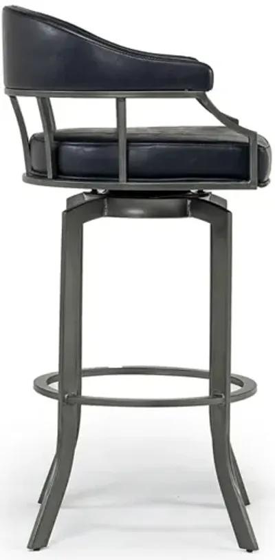 Edy Barstool in Mineral & Black, Swivel