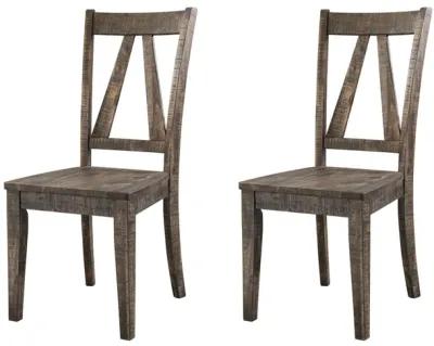 Flynn Side Chair in Walnut, Set of 2