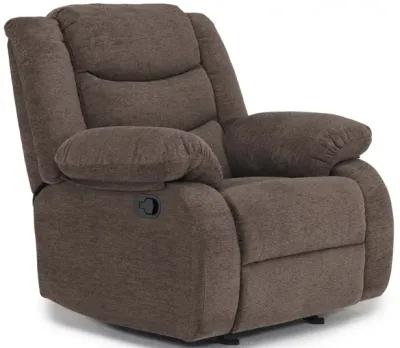 Kelsey Gliding Recliner in Brown