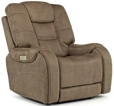 STR 3 Power Recliner w/ Wireless Charger in Granite