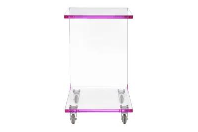 Peek Accent Table in Pink