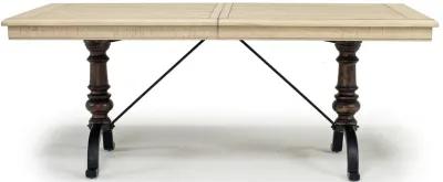 Roxy Extendable Dining Table in Vintage Taupe