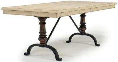 Roxy Extendable Dining Table in Vintage Taupe