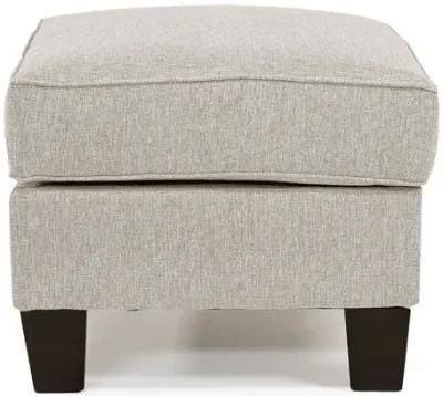 Lucy Ottoman in Splash Linen