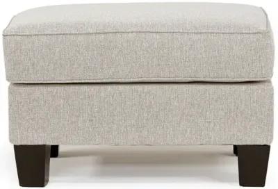 Lucy Ottoman in Splash Linen