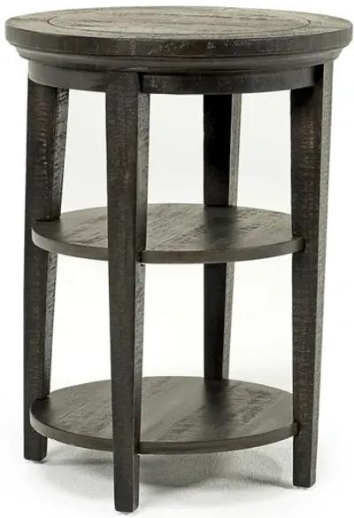 Bay Creek End Table in Graphite, Round