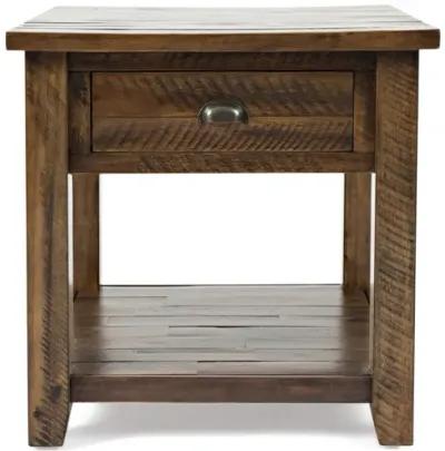 Artisans End Table in Oak