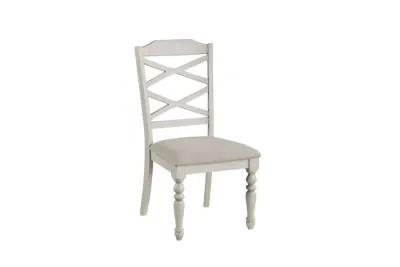 Jennifer Side Chair in White, Set of 2