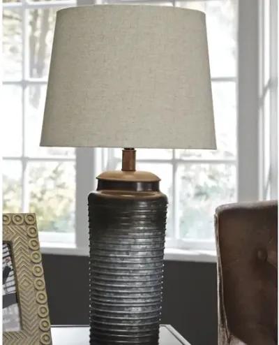 Norbert Table Lamp in Gray