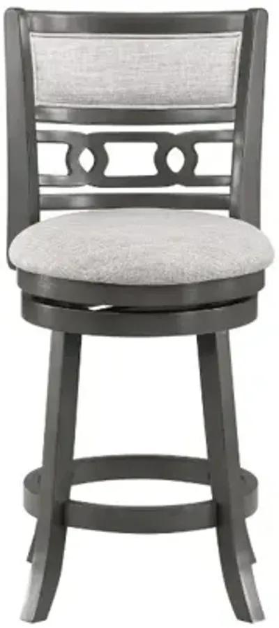 Gia Counter Height Stool in Gray