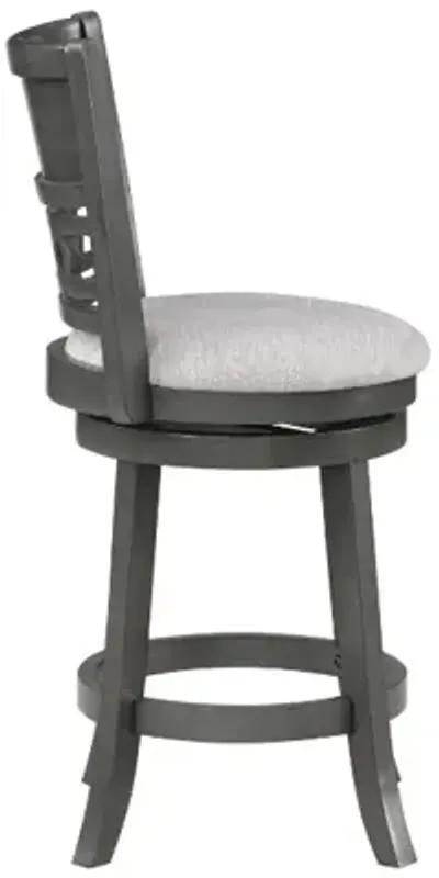 Gia Counter Height Stool in Gray