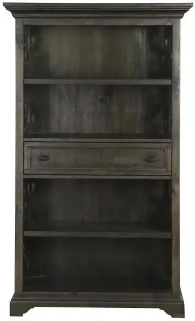 Bellamy Office Bookcase in Charcoal