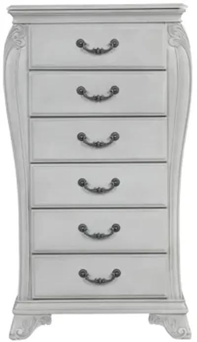 Cambria Jewlery Chest in Mist Gray