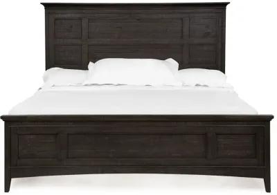 Bay Creek Panel Bed w/ Storage in Graphite, Queen