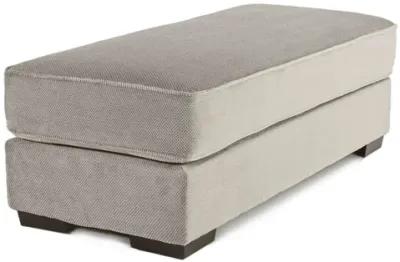 Oracle Ottoman in Cooper Platinum