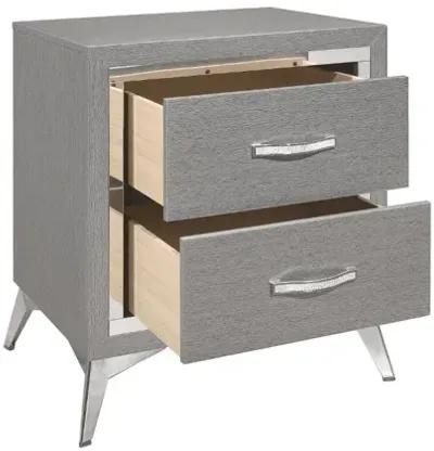 Huxley Nightstand in Gray