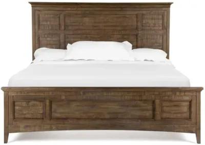 Bay Creek Panel Bed w/ Storage in Nutmeg, CA King