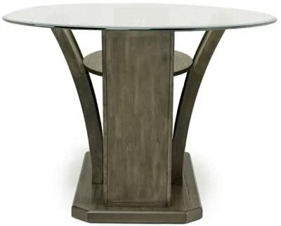 Dapper Round Dining Table in Gray