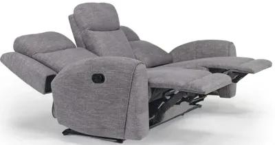 Mia Reclining Sofa in Gray