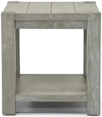 Burgess End Table in Calico Gray