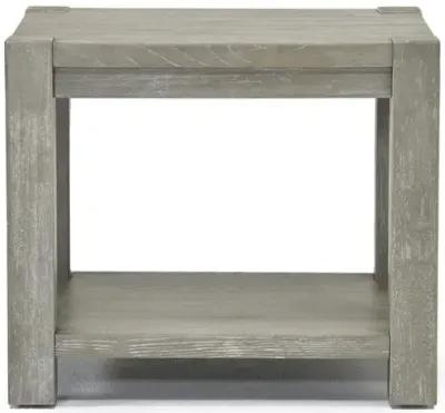 Burgess End Table in Calico Gray