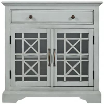 Skyy Media Console in Gray, 32 Inch