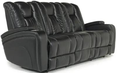 Vega 2 Power Sofa & Loveseat in Black