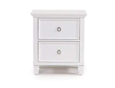 Tamarack Nightstand in White