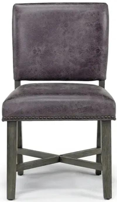 Vesper Side Chair in Smokey Oak, Set of 2