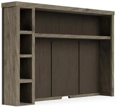 Tempe Media Hutch in Gray Stone