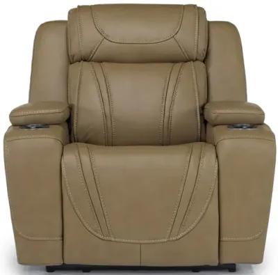 Max Power Recliner in Aline Butternut