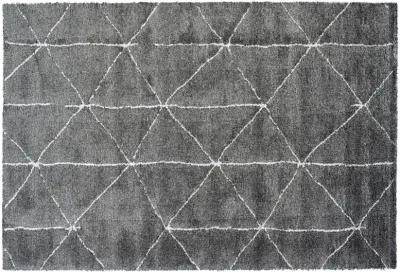 Nube Rug in Anthracite/Ivory, 8x10