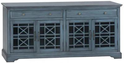 Skyy Media Console in Teal, 70 Inch