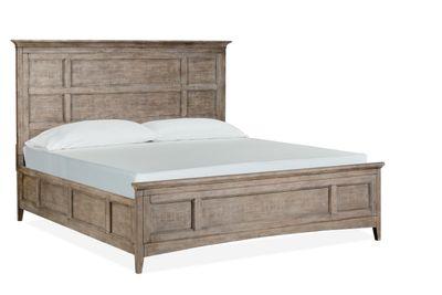 Bay Creek Panel Bed in Light Gray, Queen