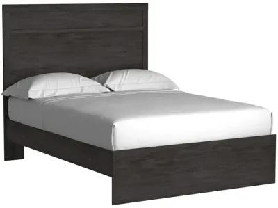 Stelsie Panel Bed in Charcoal, Full