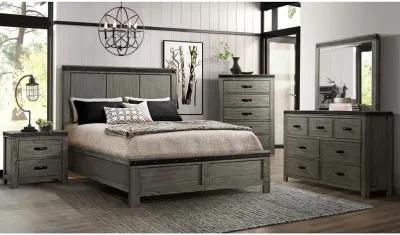 Wade Nightstand in Gray