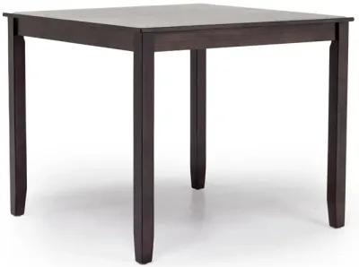 Stellan Square Dining Table & 4 Chairs  in Black