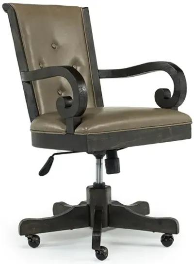 Bellamy Desk Chair in Charcoal