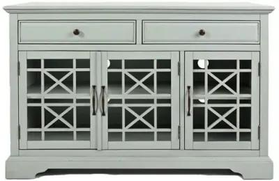 Skyy Media Console in Gray, 50 Inch