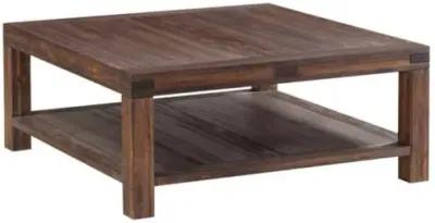 Meadow Coffee Table in Brick Brown