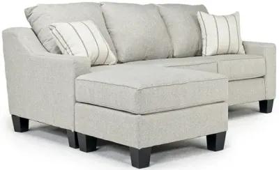 Lucy Reversible Sofa Chaise in Splash Linen