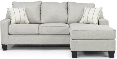 Lucy Reversible Sofa Chaise in Splash Linen