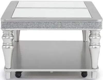 Avril Coffee Table in Silver