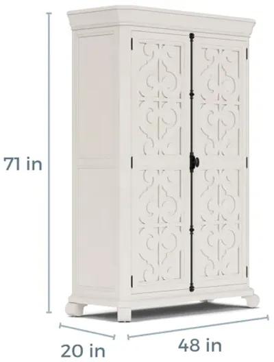 Bellamy Armoire in White