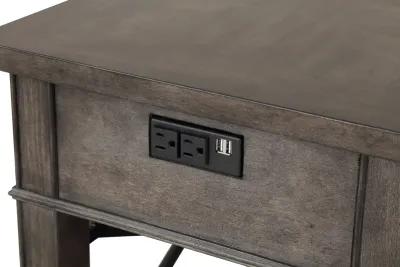 Sundance End Table in Gray