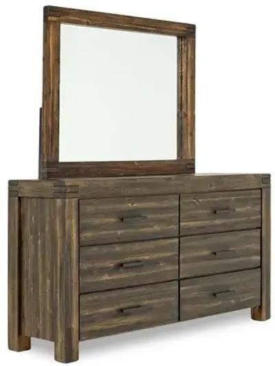 Meadow Mirror in Brown