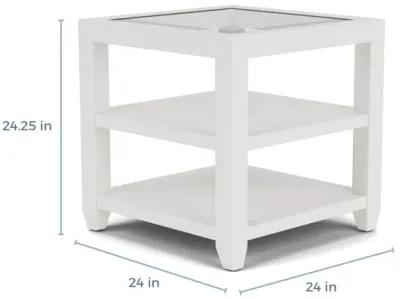 Urban End Table in White