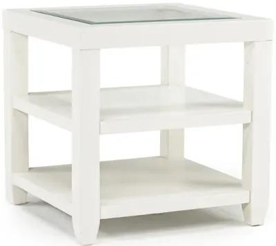 Urban End Table in White