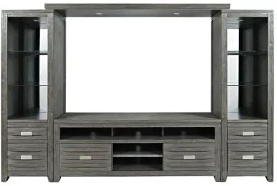 Altamonte 4 Piece Entertainment Center in Gray, 70 Inch