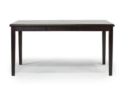 Gia Dining Table & 4 Chairs in Dark Brown